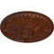 Ekena Millwork Tristan Ceiling Medallion (Canopies up to 6 1/4"), 32 3/8"OD x 3 1/2"P, Burnished Mahogany Crackle CM32TNBMC - alternate 4